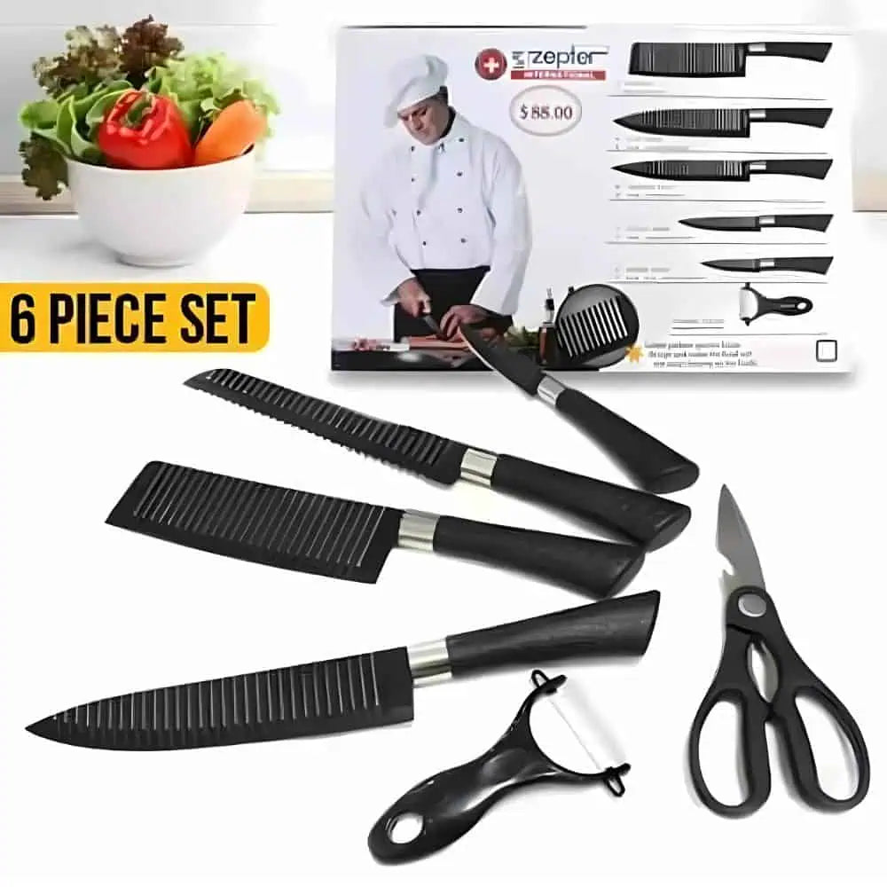 Zepter 6 Pcs Knife Set for Kitchen (international)
