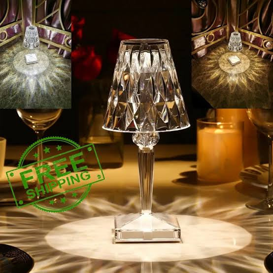 Diamond Table Lamp, USB Charging Totch Lamp