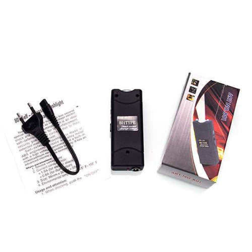 Self Defense Stun Gun with Portable Mini Flashlight