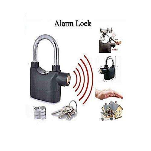Anti Theft Motion Sensor Alarm Lock for Home/Office/Bikes Security Lock