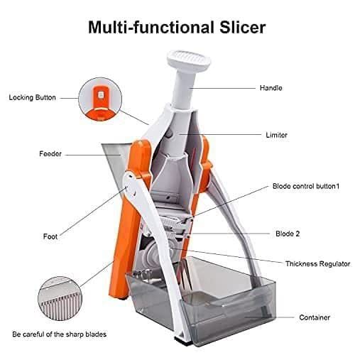 Brava Spring Slicer Vegetables Fruits Cutter