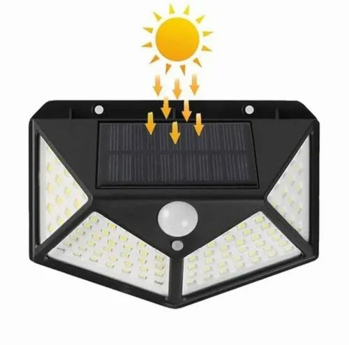 Waterproof Solar Sensor Wall Light with 100 LED