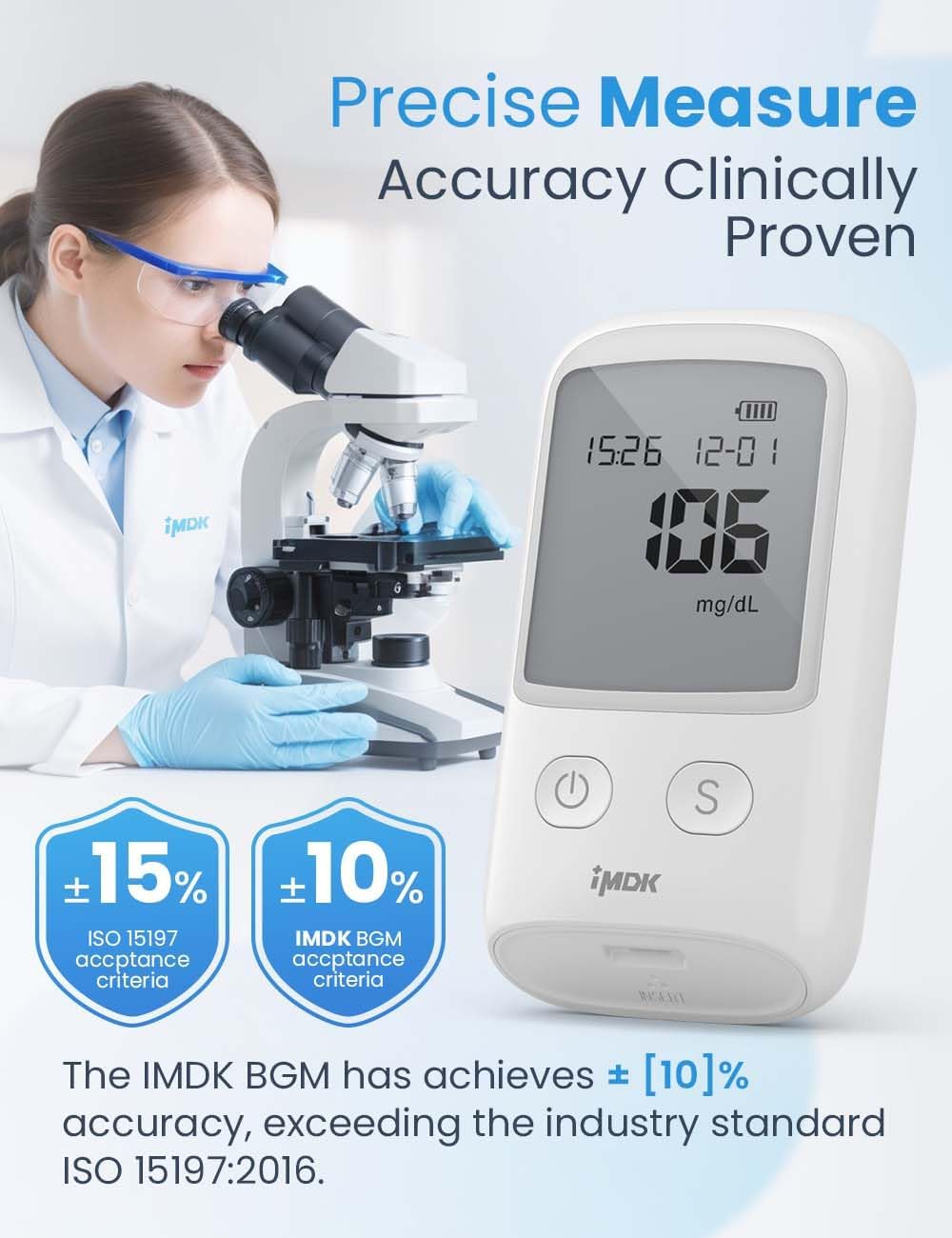 Diabetes Sugar Testing Meter with Kits(100 pcs)
