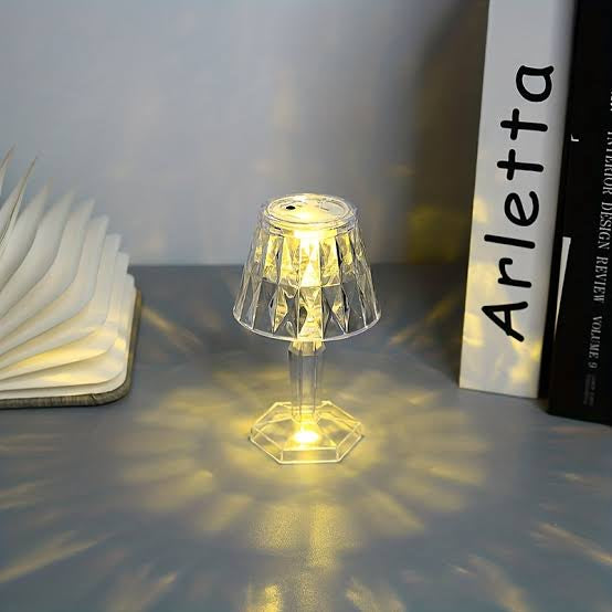 Diamond Table Lamp, USB Charging Totch Lamp