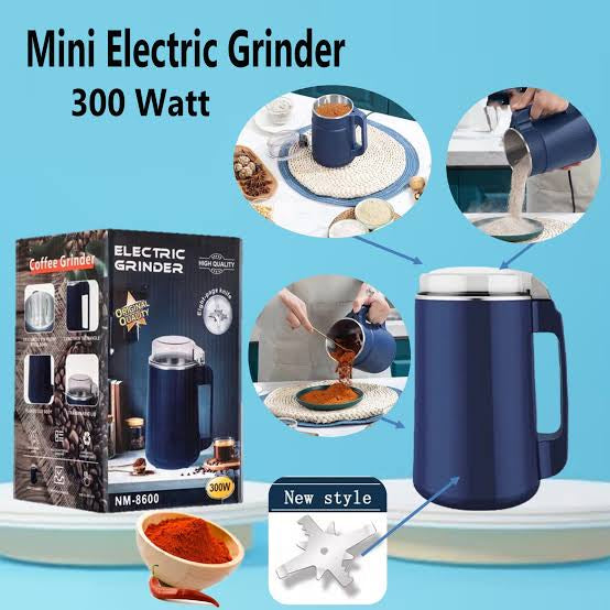 Electric Spice Grinder Fine Powder, Coffee Grinder Machine for Home