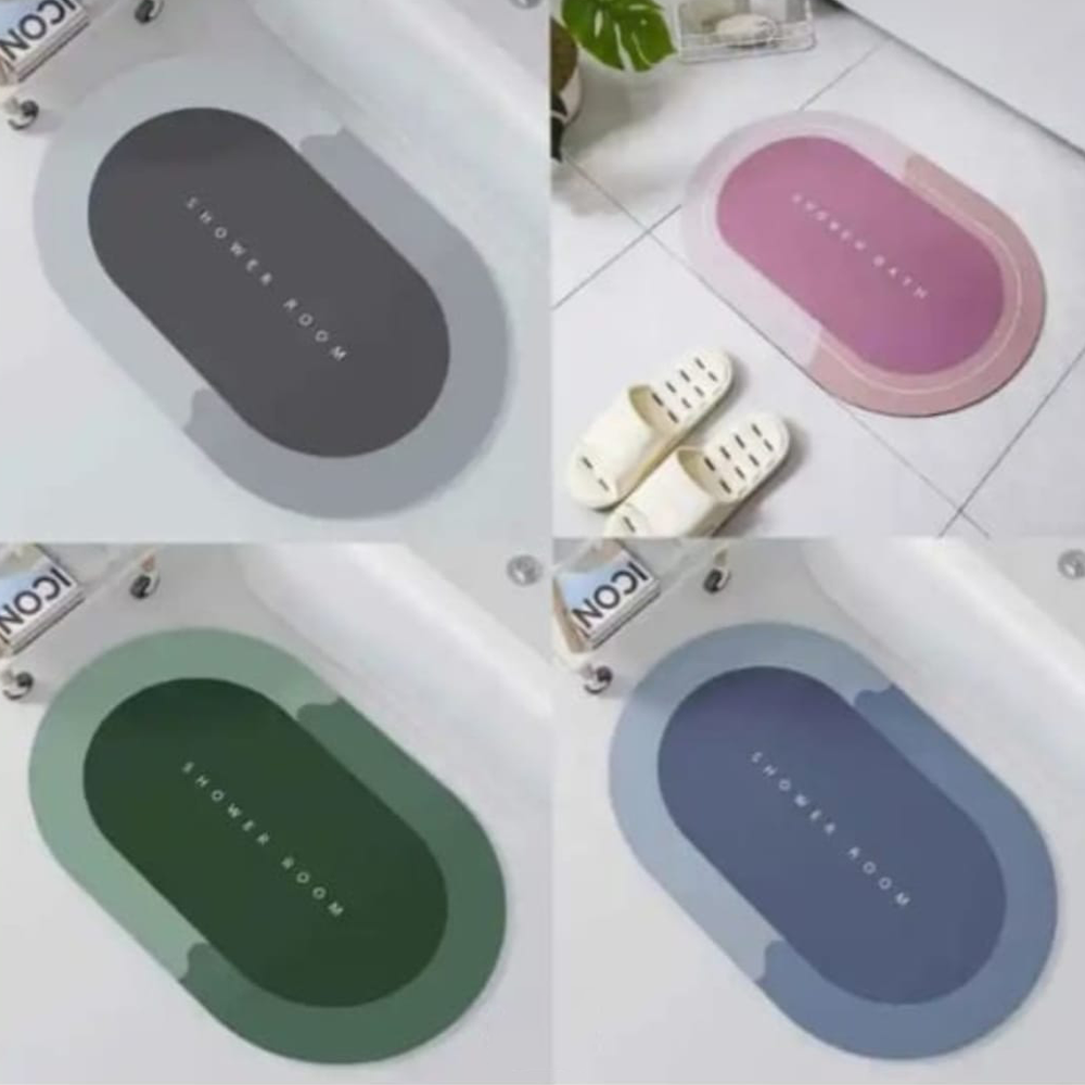 Anti-Slip Water Absorbing Bathroom Mat