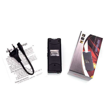 Self Defense Stun Gun with Portable Mini Flashlight