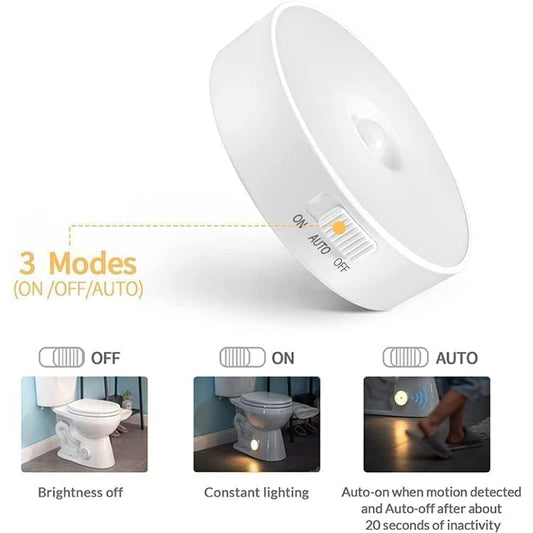 Motion Sensor USB Rechargeable Body Induction Light