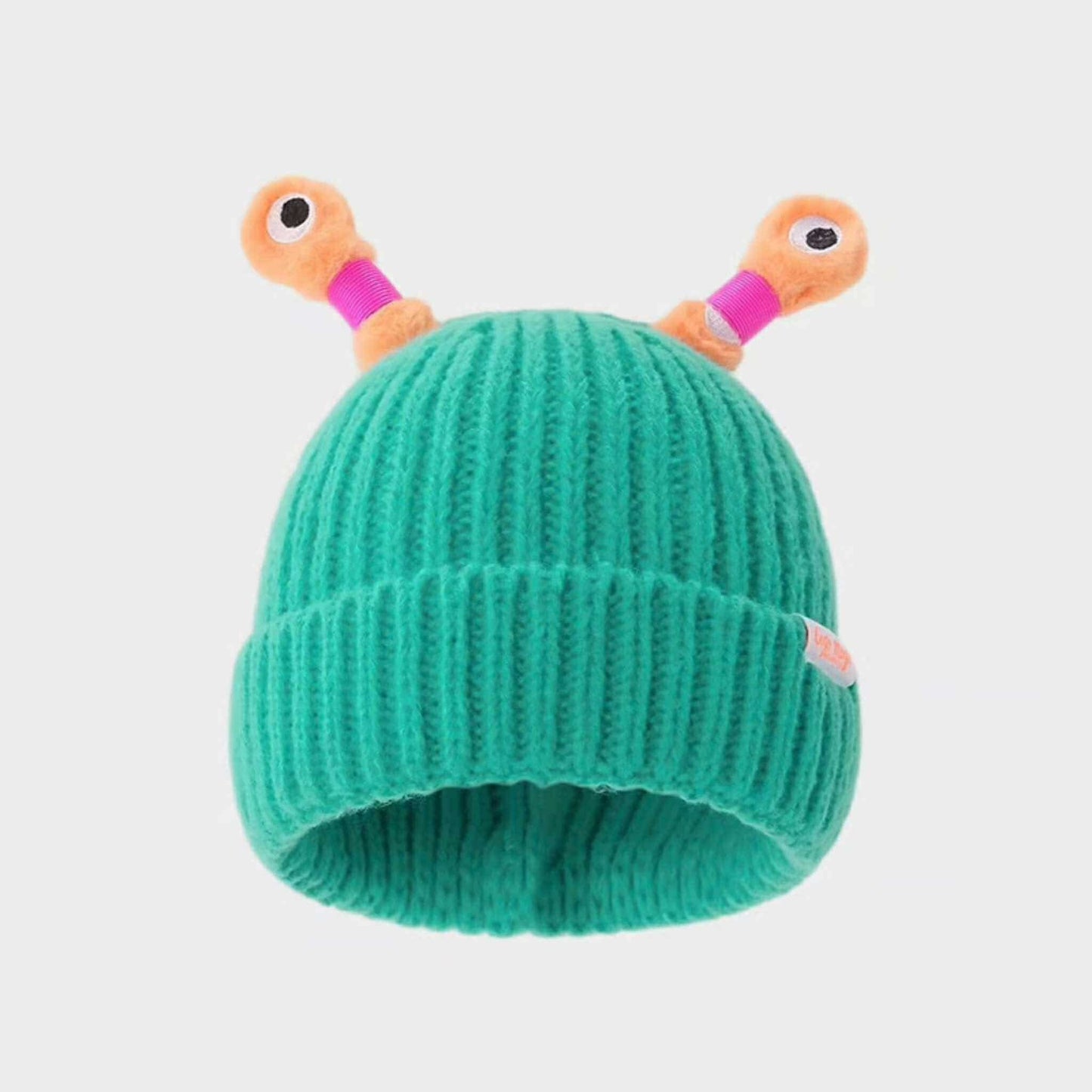 Cute Glowing Little Knit Hat with Little Monster