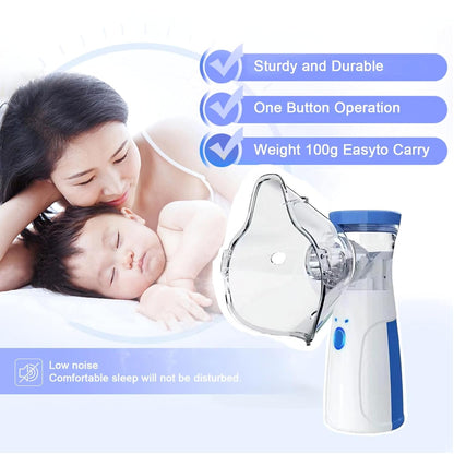 Smart Handheld Nebulizer for Adults & Children (Medical Approved)