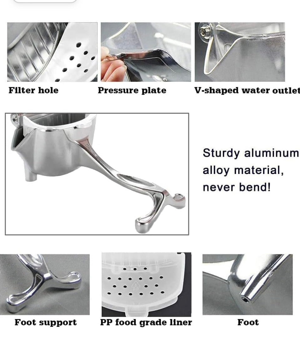 Premium Aluminium Hand Juicer