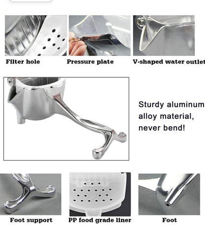 Premium Aluminium Hand Juicer