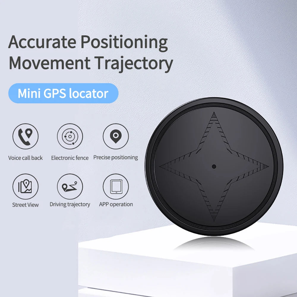 Mini GPS Tracker for Vehicles, Strong Magnetic Vehicle GPS Anti-Lost Tracker