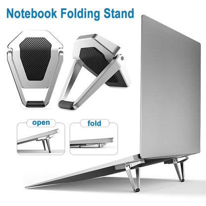 Metal Foldable Portable Laptop Stand (2 pcs)