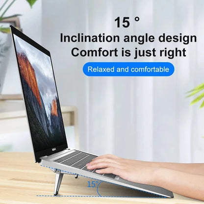 Metal Foldable Portable Laptop Stand (2 pcs)
