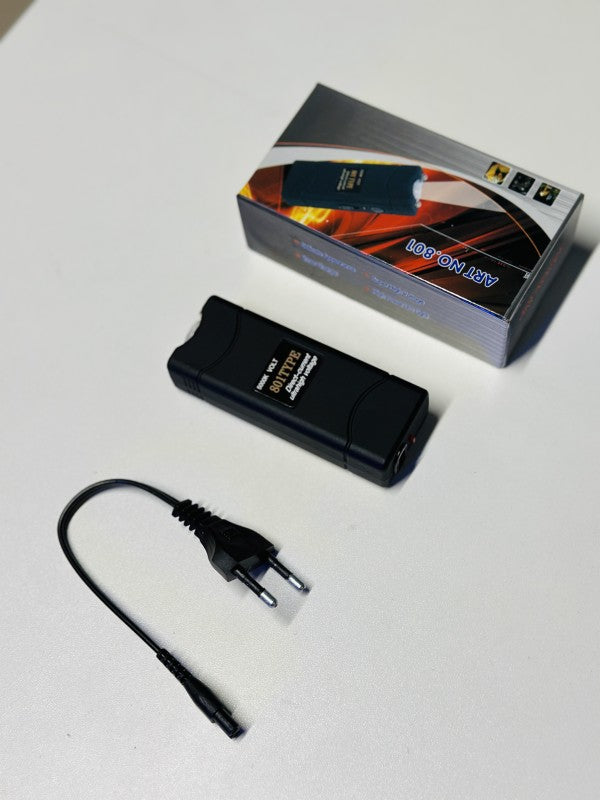 Self Defense Stun Gun with Portable Mini Flashlight