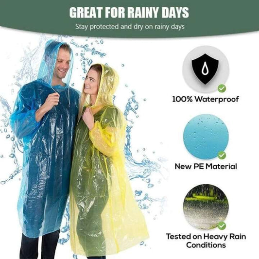 Pocket Rain Coat for Man & Women