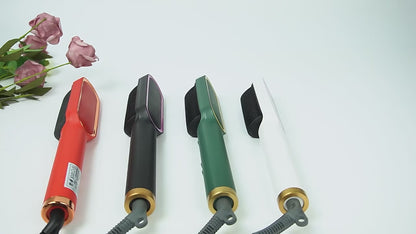 Electric Hair Straightener Brush