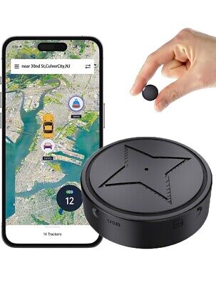 Mini GPS Tracker for Vehicles, Strong Magnetic Vehicle GPS Anti-Lost Tracker